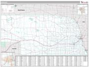 Nebraska <br /> Wall Map <br /> Premium Style 2024 Map
