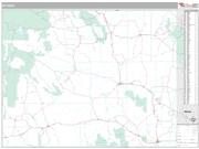 Wyoming <br /> Wall Map <br /> Premium Style 2024 Map
