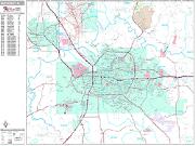 Montgomery <br /> Wall Map <br /> Premium Style 2024 Map