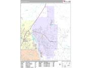 Apple Valley <br /> Wall Map <br /> Premium Style 2024 Map