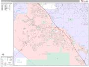 Chino Hills <br /> Wall Map <br /> Premium Style 2024 Map