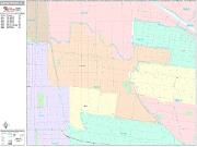 Huntington Park <br /> Wall Map <br /> Premium Style 2024 Map