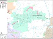 Simi Valley <br /> Wall Map <br /> Premium Style 2024 Map