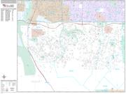 Highlands Ranch <br /> Wall Map <br /> Premium Style 2024 Map