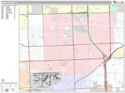 Miami Gardens <br /> Wall Map <br /> Premium Style 2024 Map