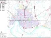 Evansville <br /> Wall Map <br /> Premium Style 2024 Map