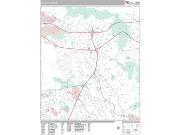 Ellicott City <br /> Wall Map <br /> Premium Style 2024 Map
