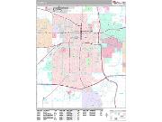 Lansing <br /> Wall Map <br /> Premium Style 2024 Map