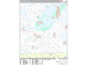 West Bloomfield <br /> Wall Map <br /> Premium Style 2024 Map