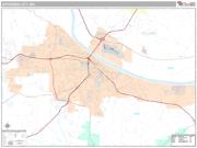 Jefferson City <br /> Wall Map <br /> Premium Style 2024 Map