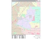Cleveland Heights <br /> Wall Map <br /> Premium Style 2024 Map