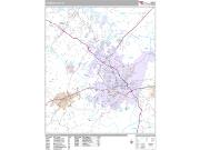 Johnson City <br /> Wall Map <br /> Premium Style 2024 Map