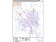 Murfreesboro <br /> Wall Map <br /> Premium Style 2024 Map
