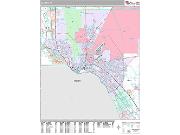 El Paso <br /> Wall Map <br /> Premium Style 2024 Map