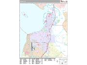 Everett <br /> Wall Map <br /> Premium Style 2024 Map