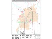 Janesville <br /> Wall Map <br /> Premium Style 2024 Map