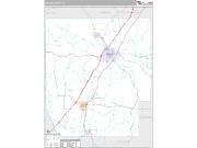 Butler County, AL <br /> Wall Map <br /> Premium Style 2024 Map