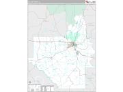 Dallas County, AL <br /> Wall Map <br /> Premium Style 2024 Map