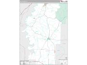 Hale County, AL <br /> Wall Map <br /> Premium Style 2024 Map