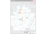 Lowndes County, AL <br /> Wall Map <br /> Premium Style 2024 Map