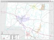 Marion County, AL <br /> Wall Map <br /> Premium Style 2024 Map