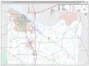 Morgan County, AL <br /> Wall Map <br /> Premium Style 2024 Map