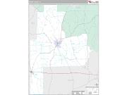 Perry County, AL <br /> Wall Map <br /> Premium Style 2024 Map