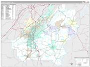 Shelby County, AL <br /> Wall Map <br /> Premium Style 2024 Map
