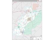 Talladega County, AL <br /> Wall Map <br /> Premium Style 2024 Map