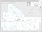 Wilcox County, AL <br /> Wall Map <br /> Premium Style 2024 Map
