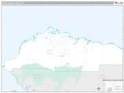 North Slope County, AK <br /> Wall Map <br /> Premium Style 2024 Map