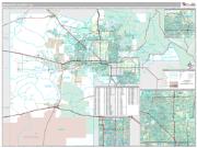 Maricopa County, AZ <br /> Wall Map <br /> Premium Style 2024 Map