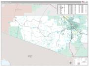 Pima County, AZ <br /> Wall Map <br /> Premium Style 2024 Map