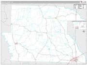 Dallas County, AR <br /> Wall Map <br /> Premium Style 2024 Map
