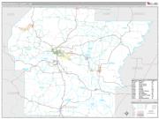 Independence County, AR <br /> Wall Map <br /> Premium Style 2024 Map