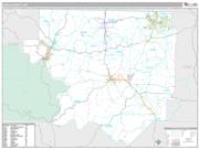 Izard County, AR <br /> Wall Map <br /> Premium Style 2024 Map