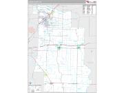 Lonoke County, AR <br /> Wall Map <br /> Premium Style 2024 Map