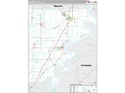 Mississippi County, AR <br /> Wall Map <br /> Premium Style 2024 Map