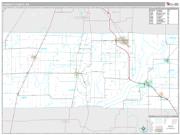 Poinsett County, AR <br /> Wall Map <br /> Premium Style 2024 Map
