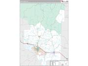Pope County, AR <br /> Wall Map <br /> Premium Style 2024 Map