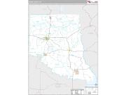 Sevier County, AR <br /> Wall Map <br /> Premium Style 2024 Map