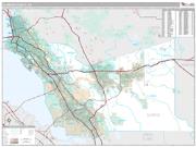 Alameda County, CA <br /> Wall Map <br /> Premium Style 2024 Map