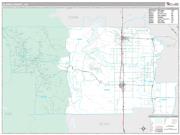 Glenn County, CA <br /> Wall Map <br /> Premium Style 2024 Map