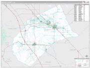 Merced County, CA <br /> Wall Map <br /> Premium Style 2024 Map