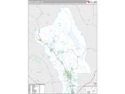 Napa County, CA <br /> Wall Map <br /> Premium Style 2024 Map