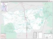 Tehama County, CA <br /> Wall Map <br /> Premium Style 2024 Map