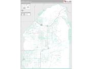 Costilla County, CO <br /> Wall Map <br /> Premium Style 2024 Map