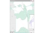 Hinsdale County, CO <br /> Wall Map <br /> Premium Style 2024 Map