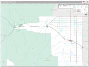 Rio Grande County, CO <br /> Wall Map <br /> Premium Style 2024 Map