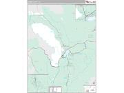 Summit County, CO <br /> Wall Map <br /> Premium Style 2024 Map